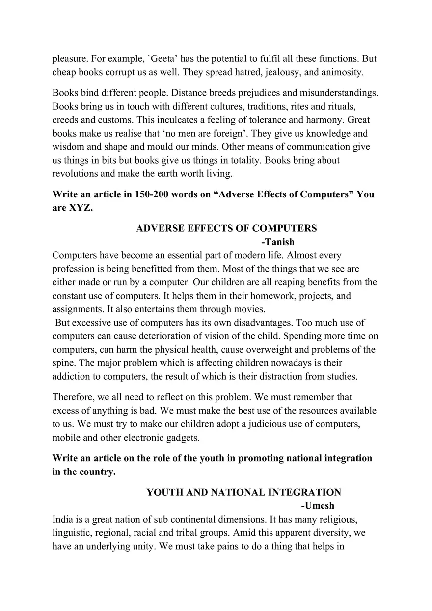 Article - Format Of Article Writing - Page 23