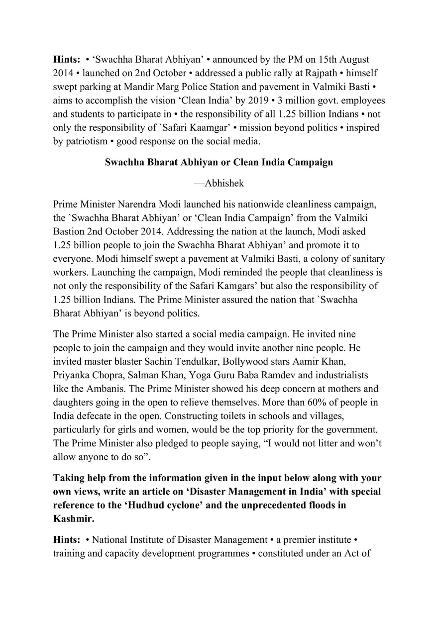 Article - Format Of Article Writing - Page 3