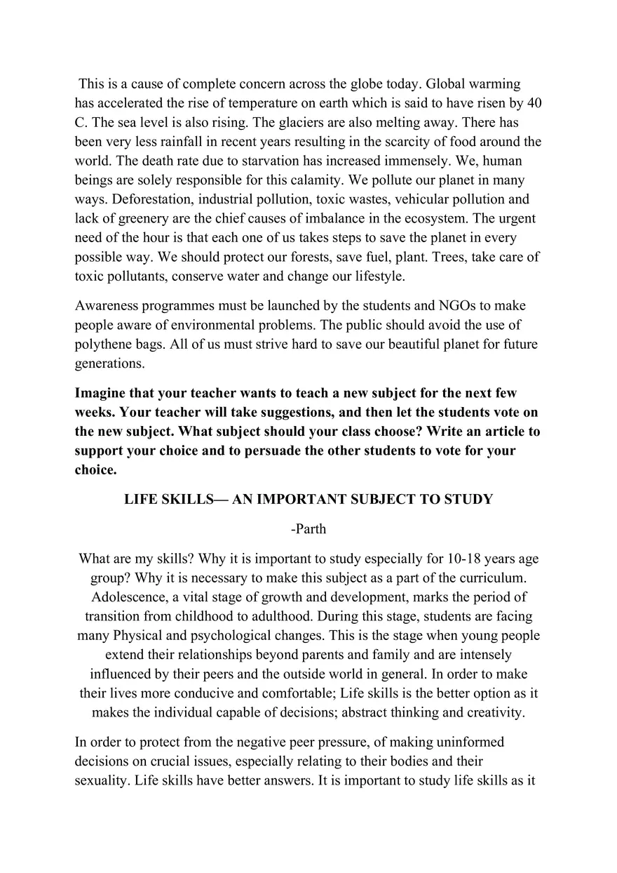 Article - Format Of Article Writing - Page 65