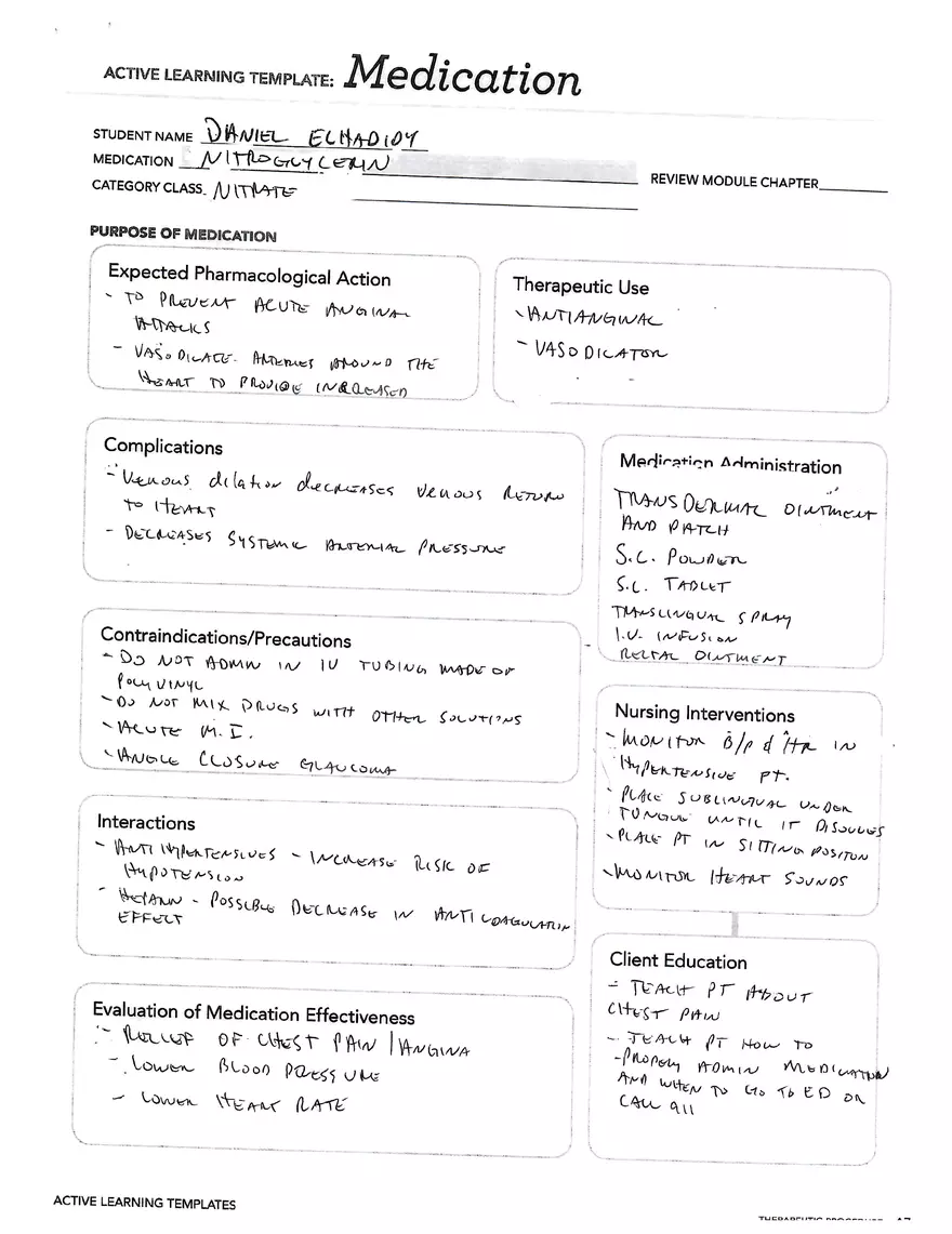 Pharm Drug Card Week #6 - Page 6