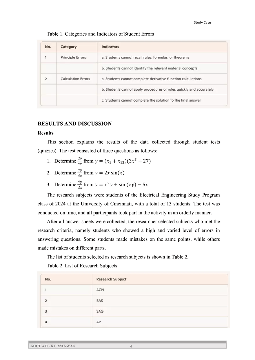 Analysis of Students' Cognitive Difficulties in Mastering - Page 6