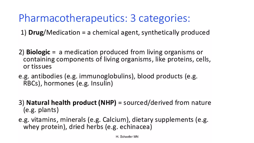 Pathophysiology and Pharmacology Lecture 1 - Page 24