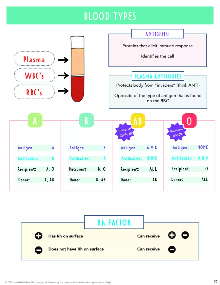 Lab Value Cheat Sheet - Vital Signs - Page 3