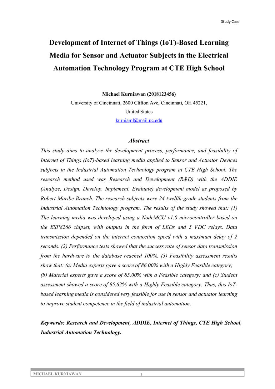 Development of Internet of Things (IoT)-Based Learning Media - Page 1