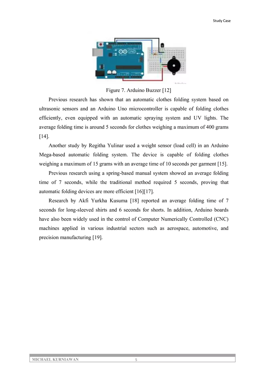 Designing an Arduino Uno-Based Automatic Clothes Folding Device - Page 7