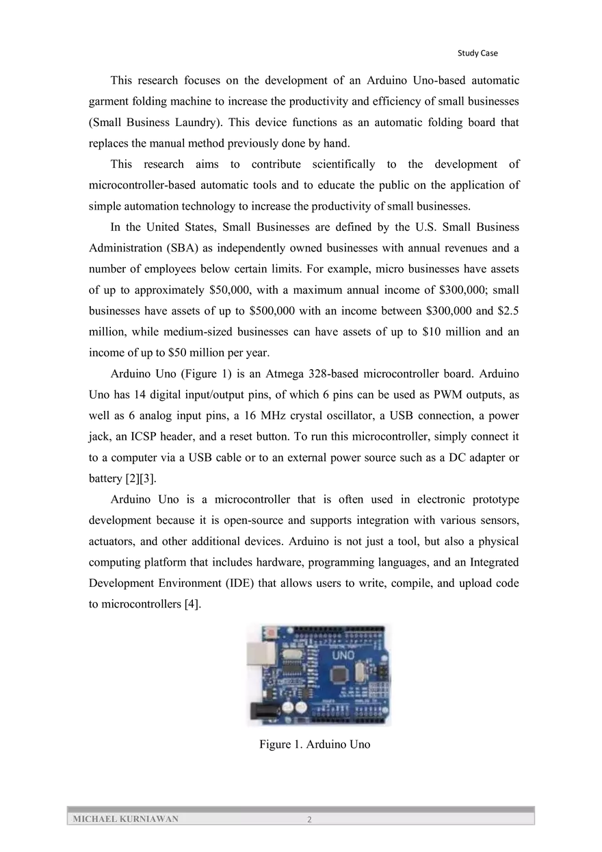 Designing an Arduino Uno-Based Automatic Clothes Folding Device - Page 2