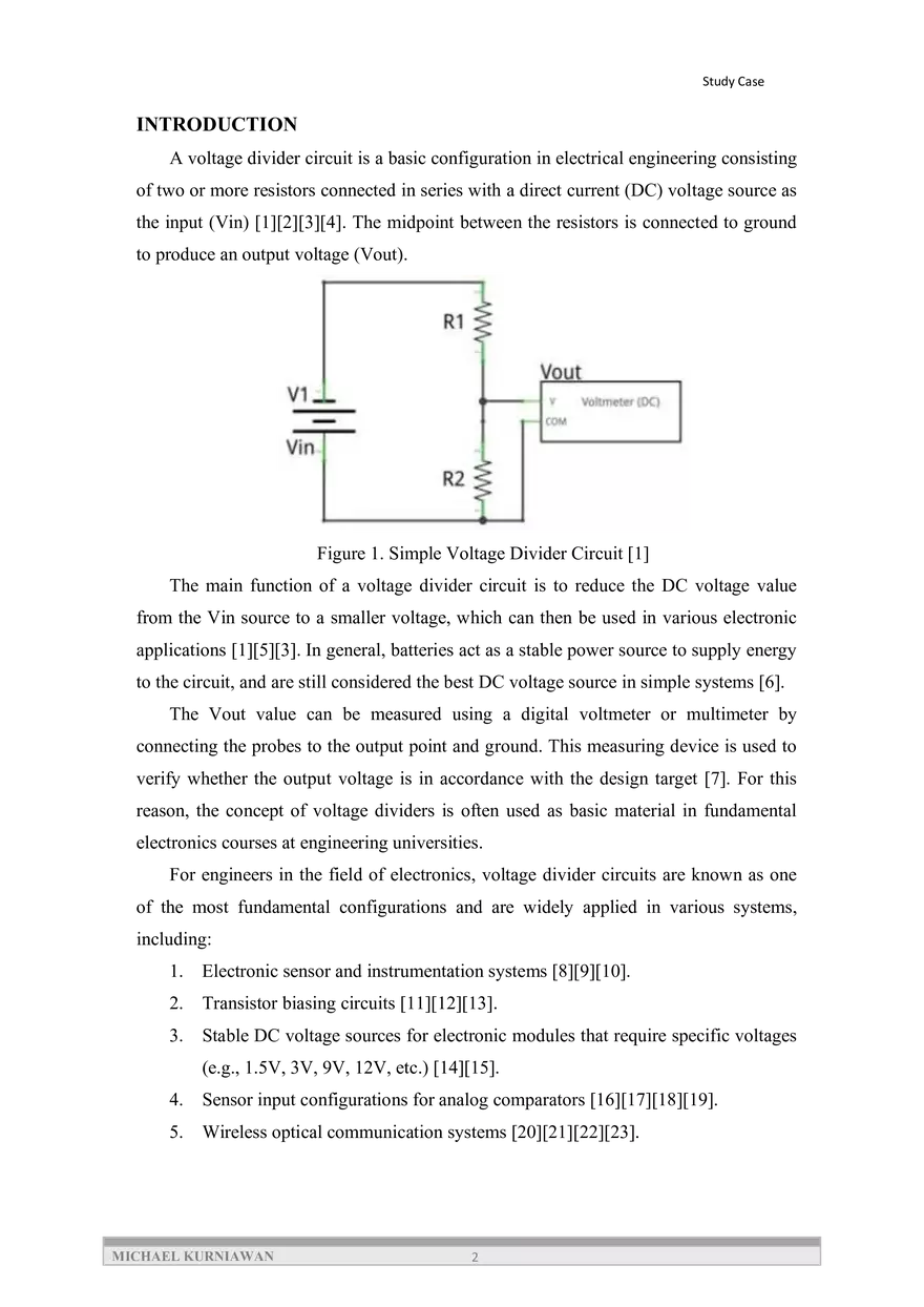 Comparative Study of Voltage Divider Circuits - Page 2