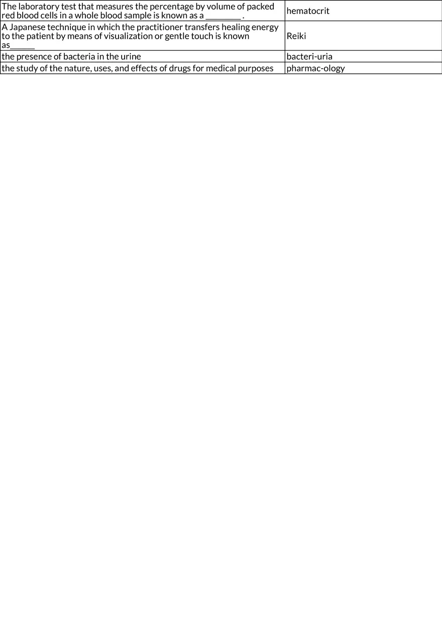 Key Medical Terms and Definitions Final - Page 4