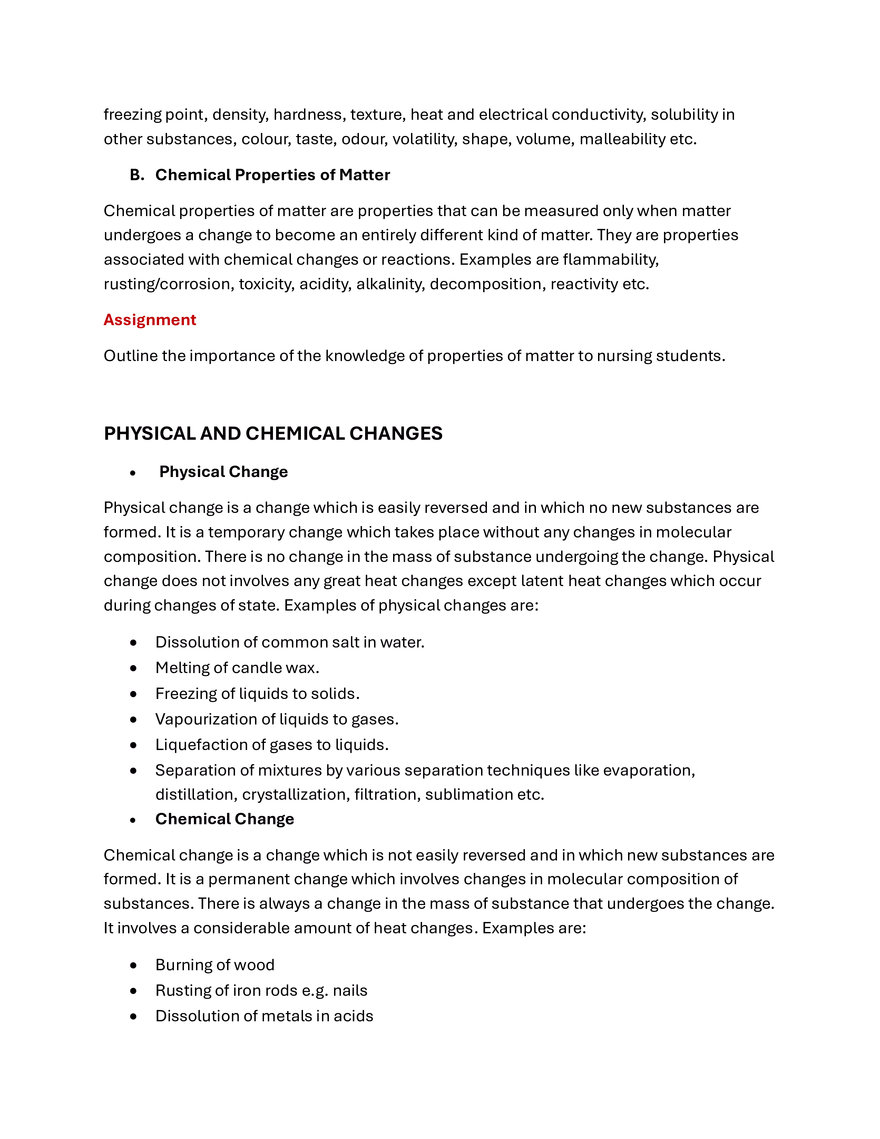 Chemistry - Nature Of Matter - Page 13
