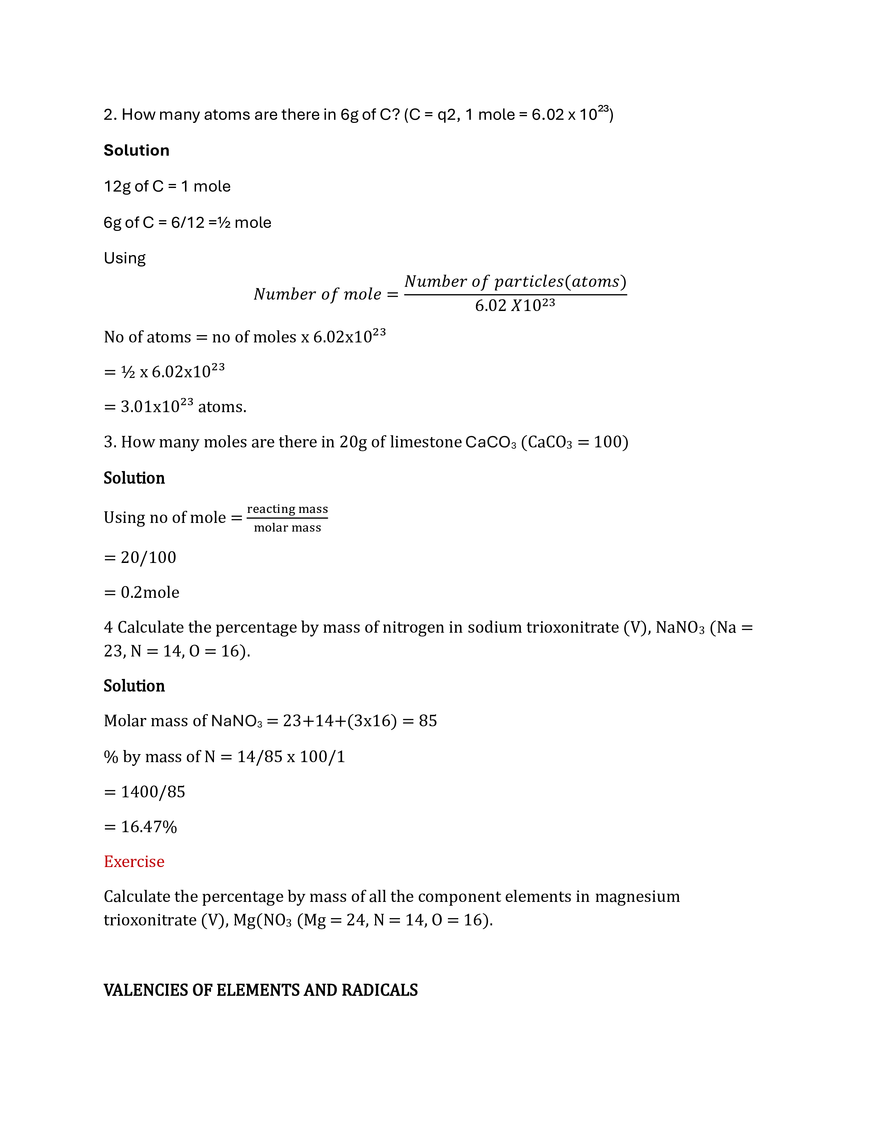 Chemistry - Nature Of Matter - Page 20