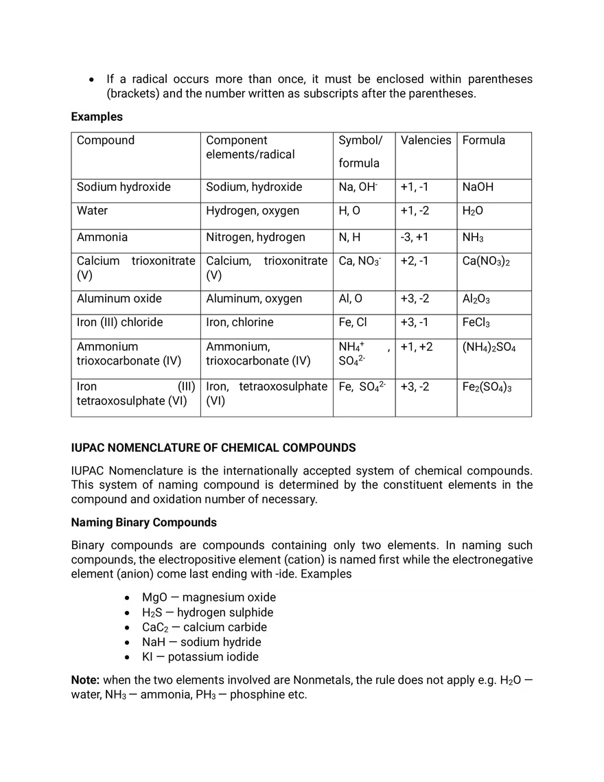Chemistry - Nature Of Matter - Page 25