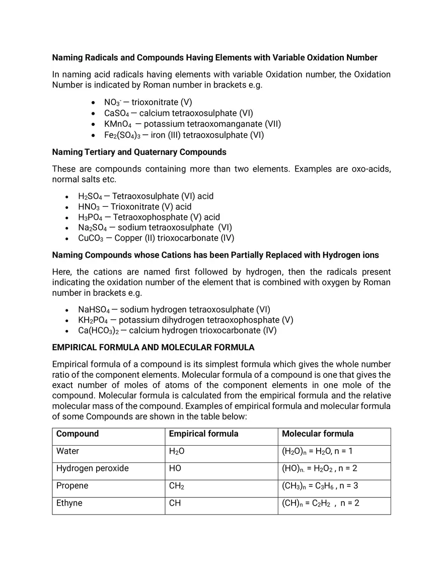 Chemistry - Nature Of Matter - Page 26