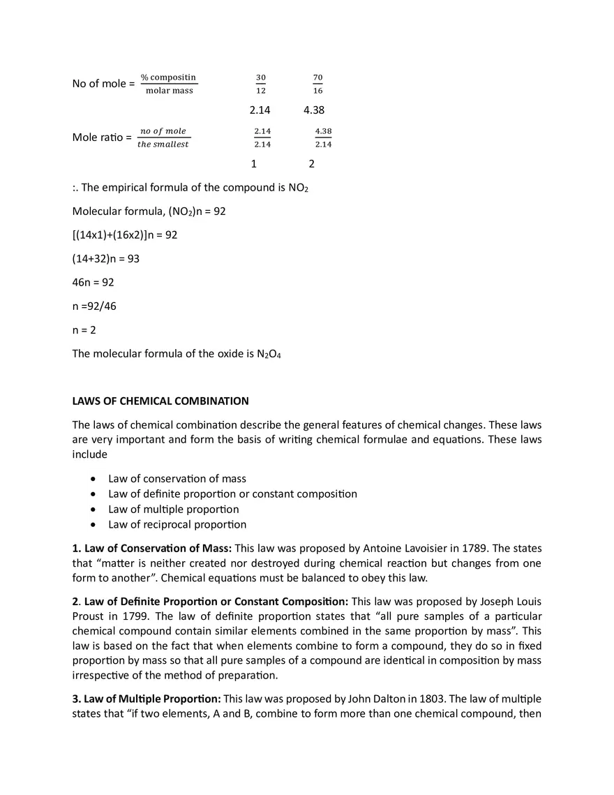Chemistry - Nature Of Matter - Page 28