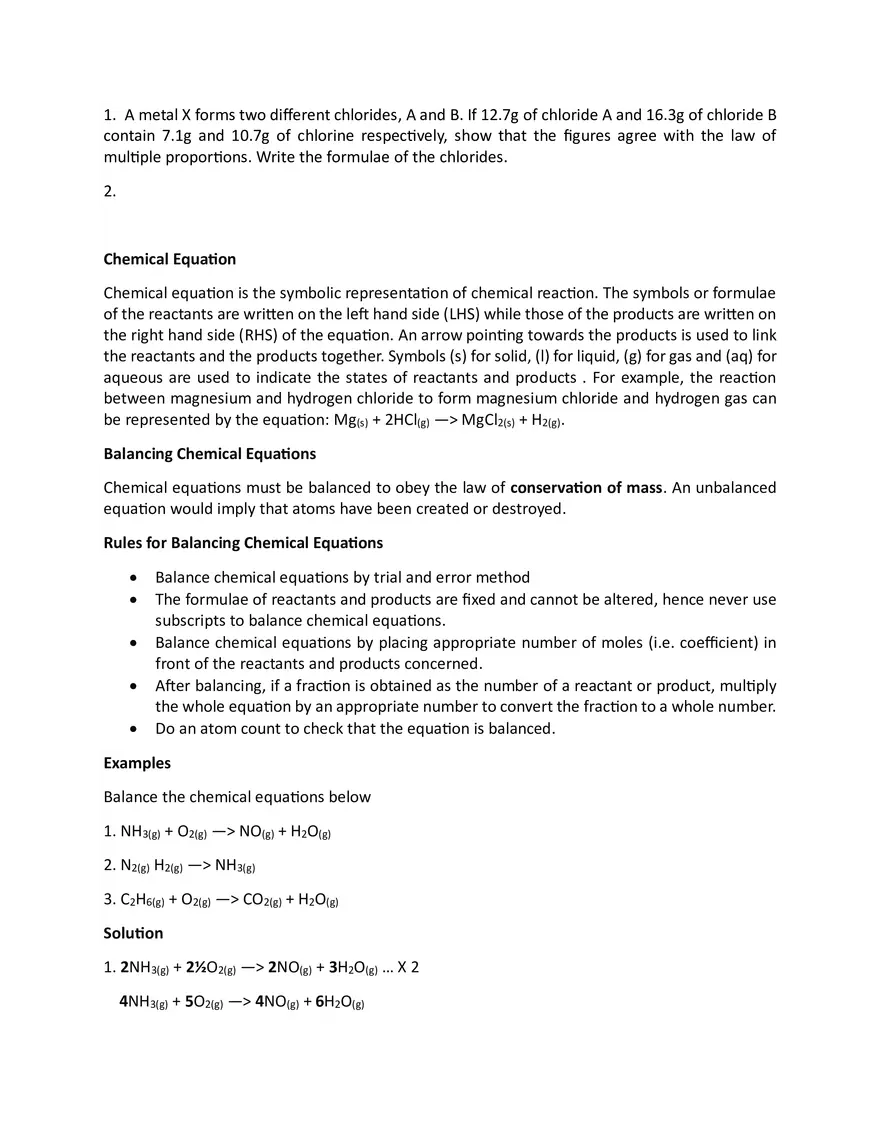 Chemistry - Nature Of Matter - Page 31