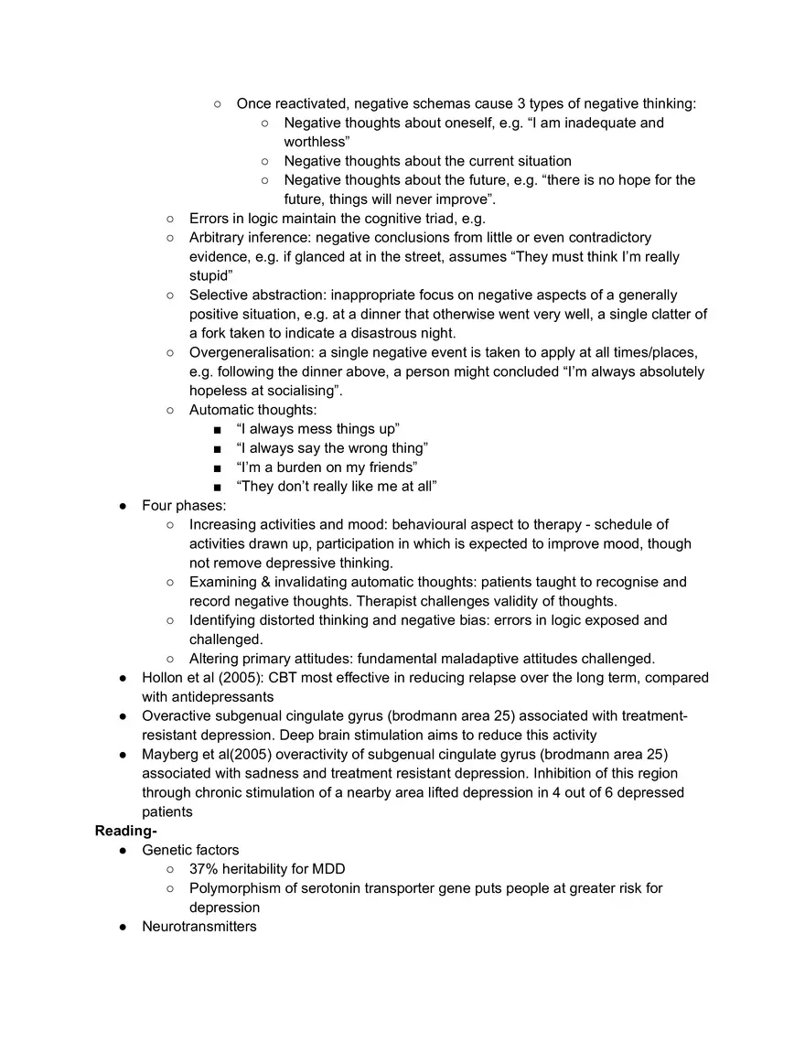 Abnormal Psychology- TB4 SPA Lecture 1 - Page 3
