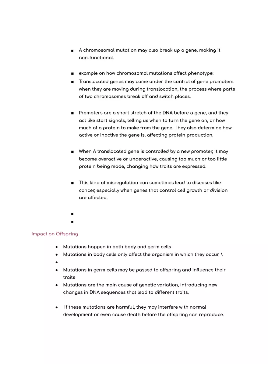 Bio Test Meiosis and Mutation - Page 10