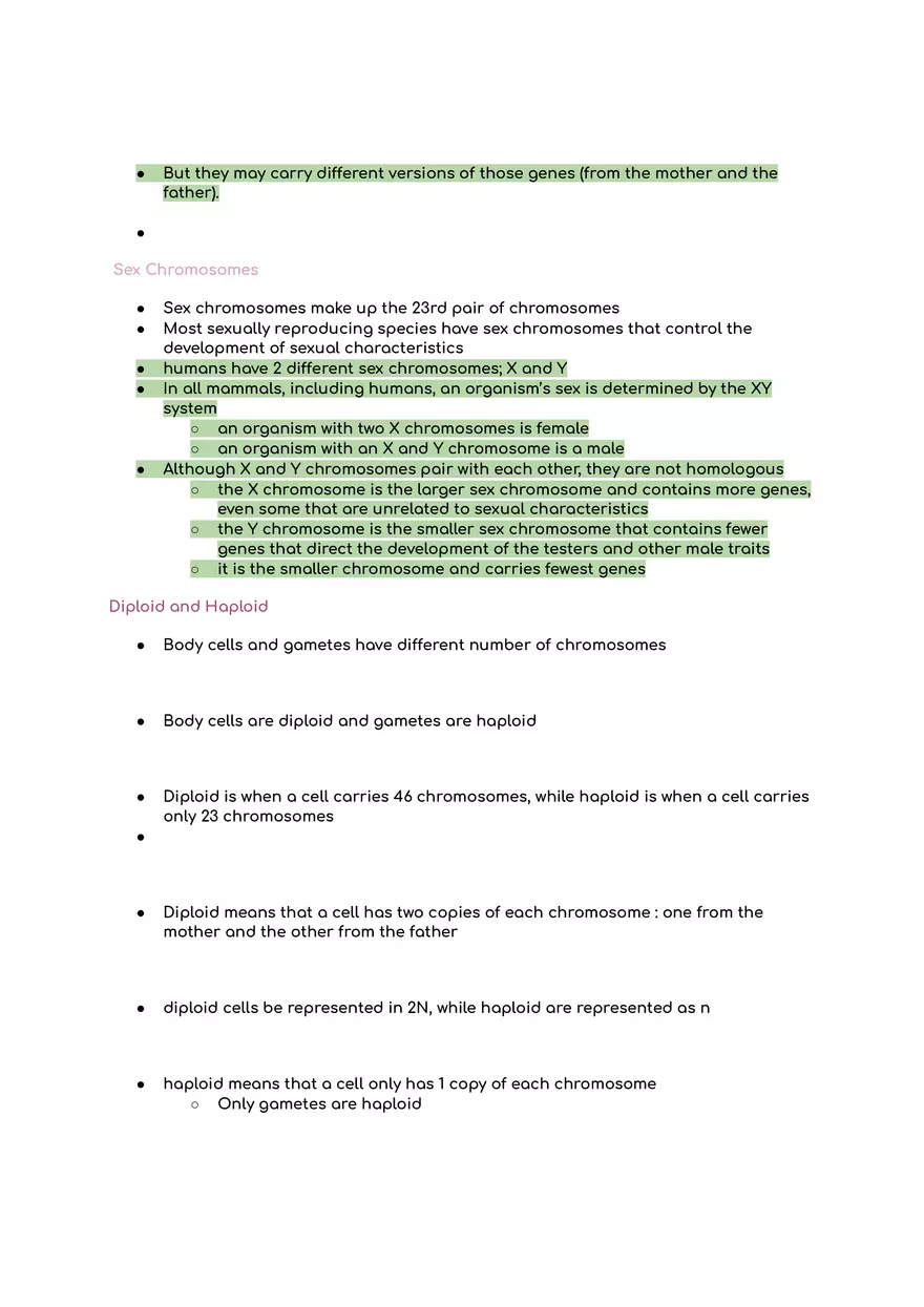 Bio Test Meiosis and Mutation - Page 13