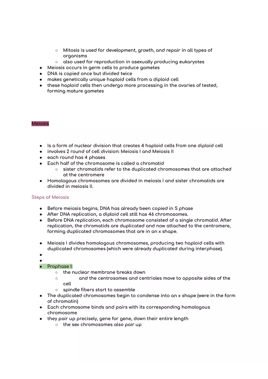 Bio Test Meiosis and Mutation - Page 17