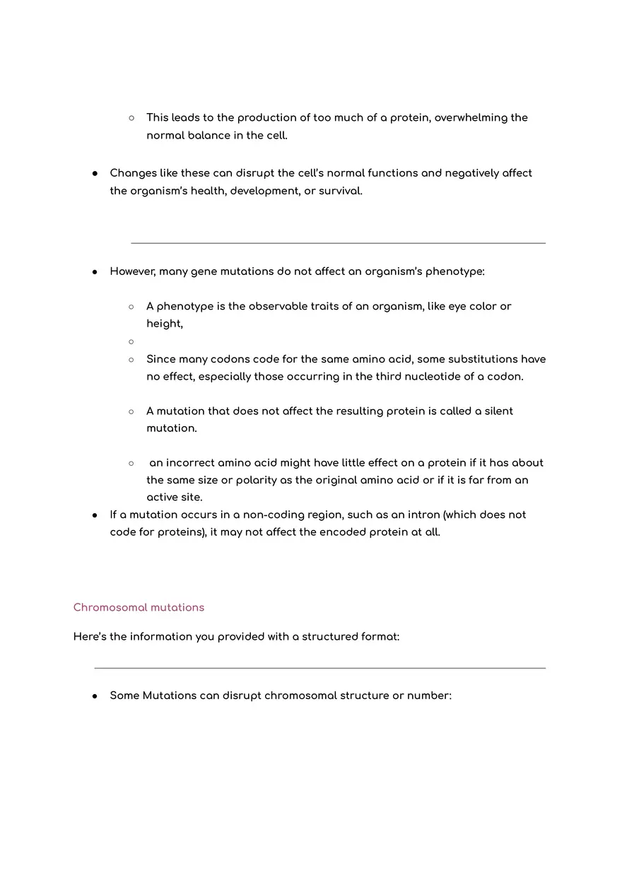 Bio Test Meiosis and Mutation - Page 6