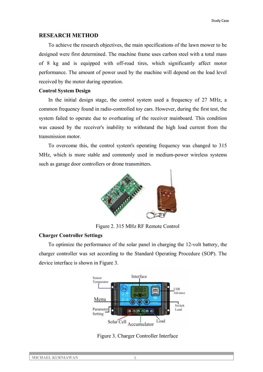 Design and Implementation of a Mechatronic System - Page 5