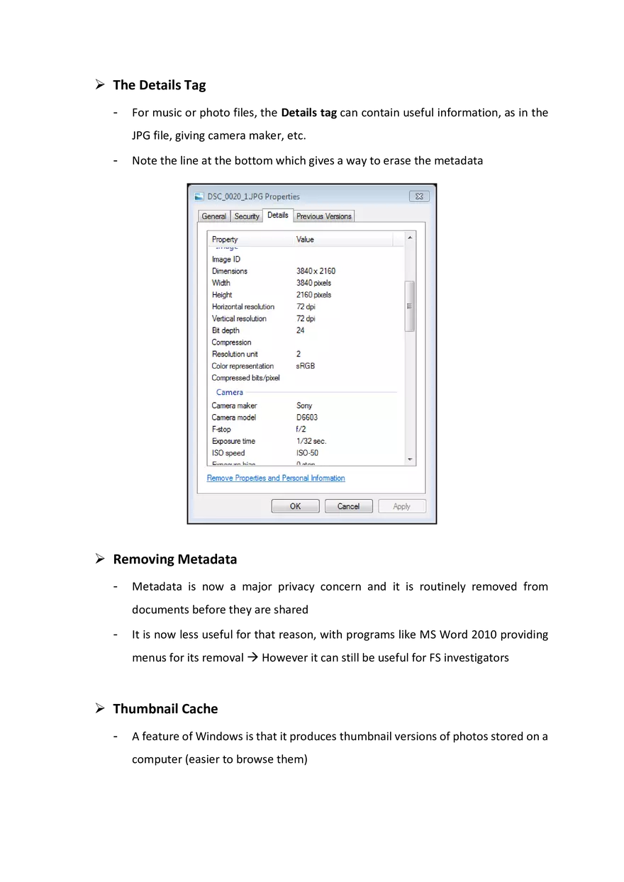 Artefacts of Windows, Linux and Macintosh Systems - Page 5