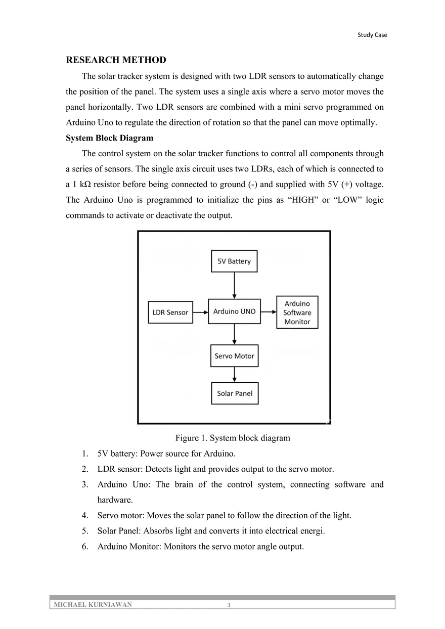 Single Axis Solar Tracker Control Prototype - Page 3