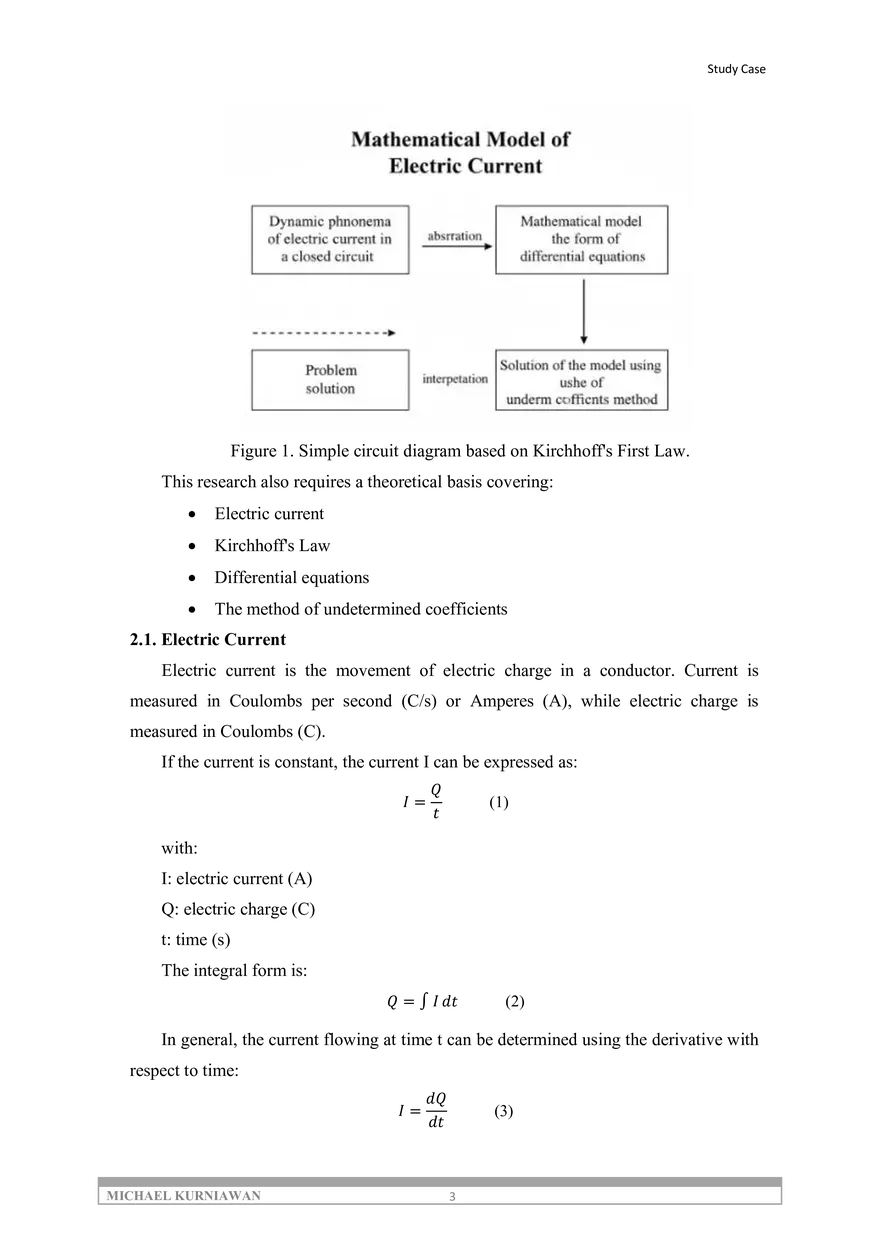 Modeling Electric Current in a Two-Loop Circuit - Page 3