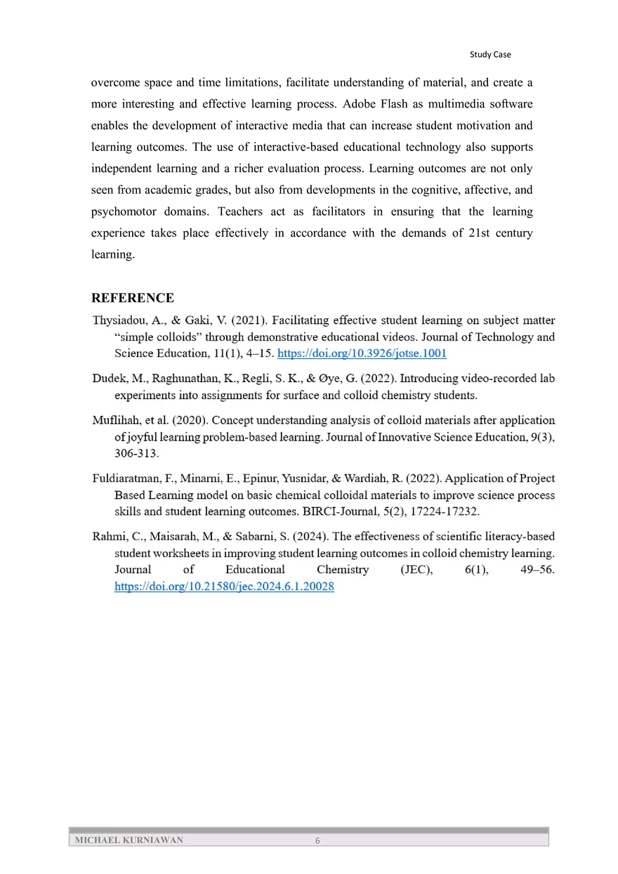 Interactive Learning Media Based on Adobe Flash - Page 6