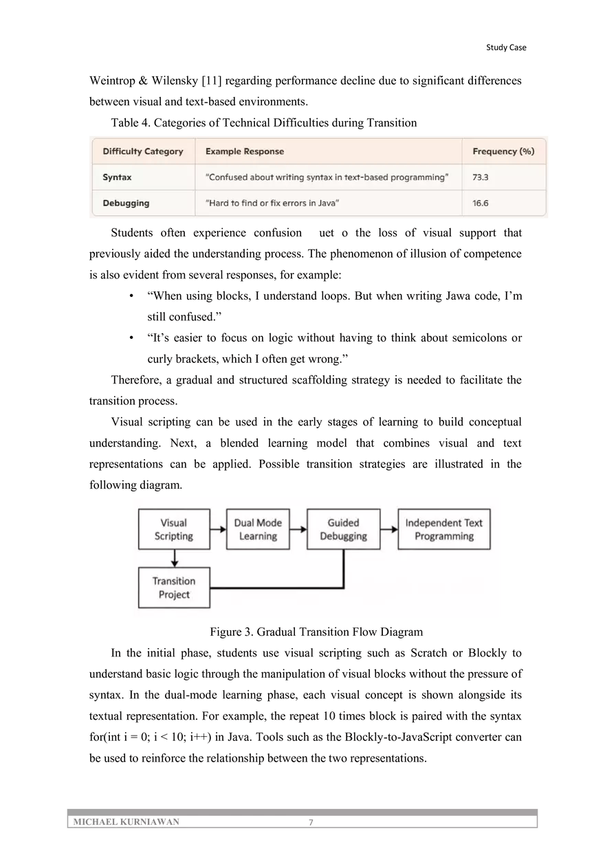 The Role of Visual Scripting as a Conceptual Introduction Medium - Page 7