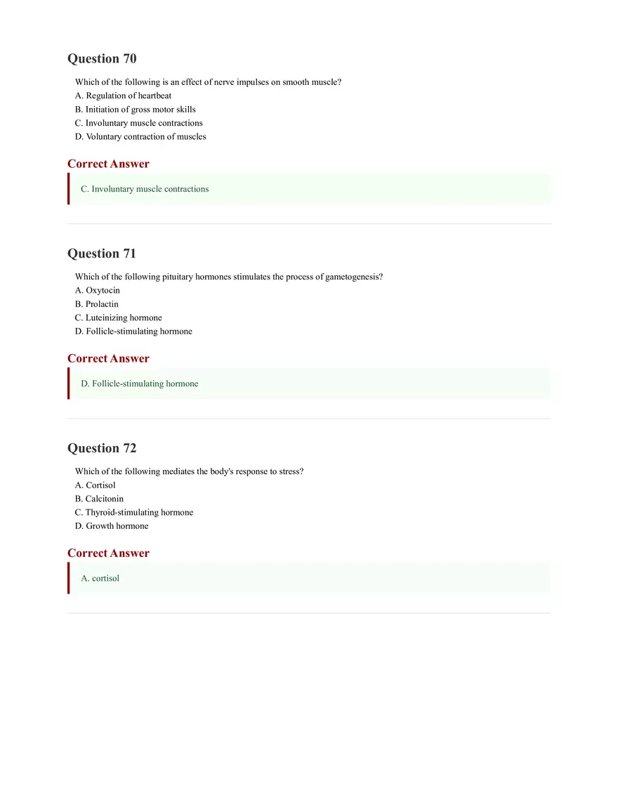 ATI Anatomy and Physiology Proctored Exam 2025 - Page 18