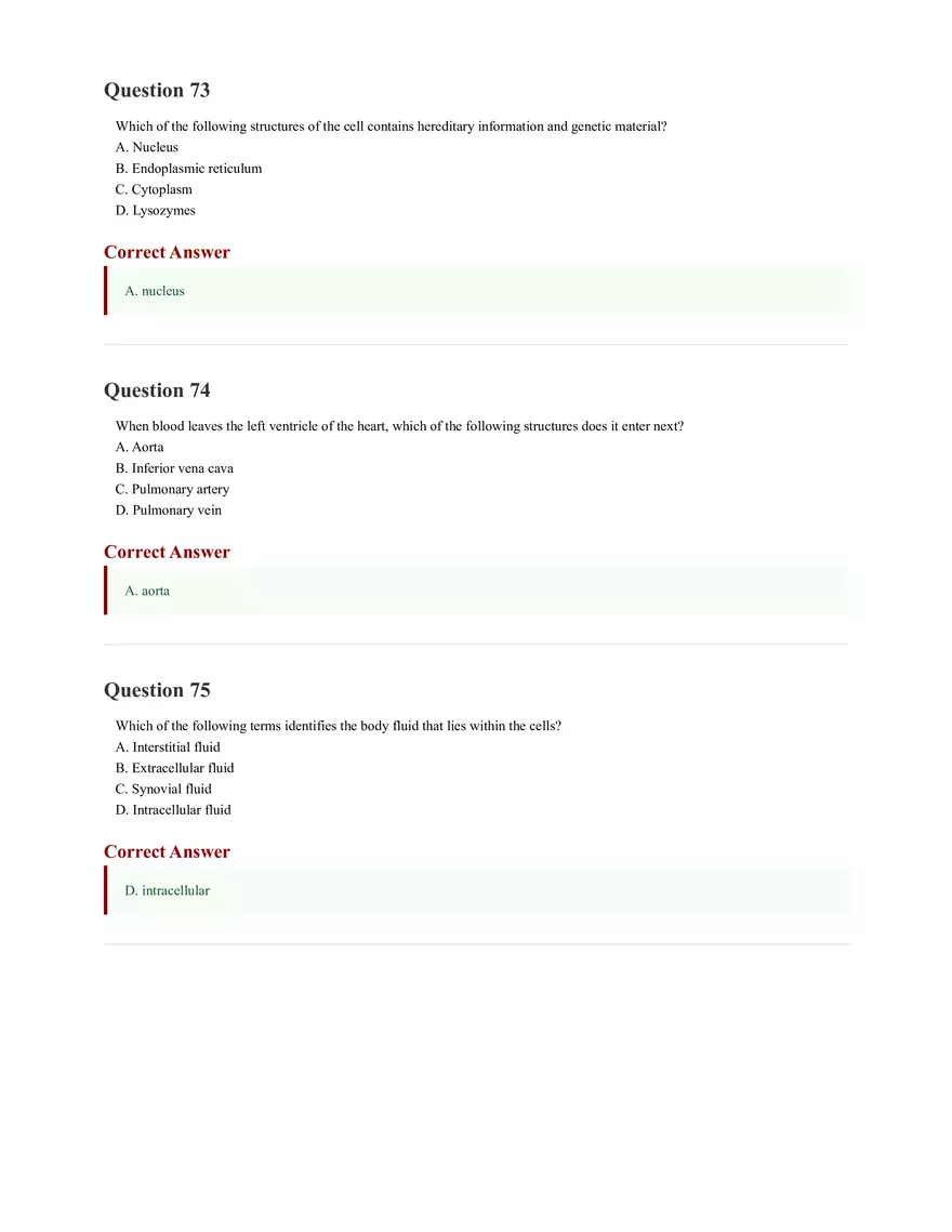 ATI Anatomy and Physiology Proctored Exam 2025 - Page 19