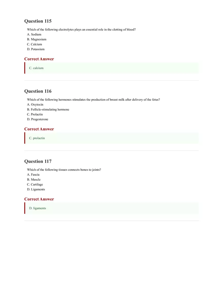 ATI Anatomy and Physiology Proctored Exam 2025 - Page 34