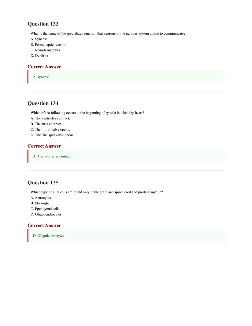 ATI Anatomy and Physiology Proctored Exam 2025 - Page 41
