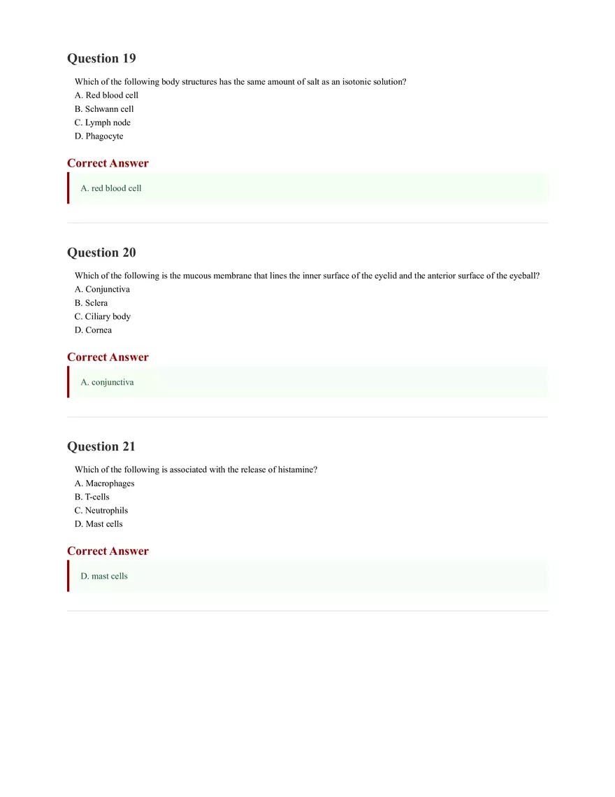 ATI Anatomy and Physiology Proctored Exam 2025 - Page 46