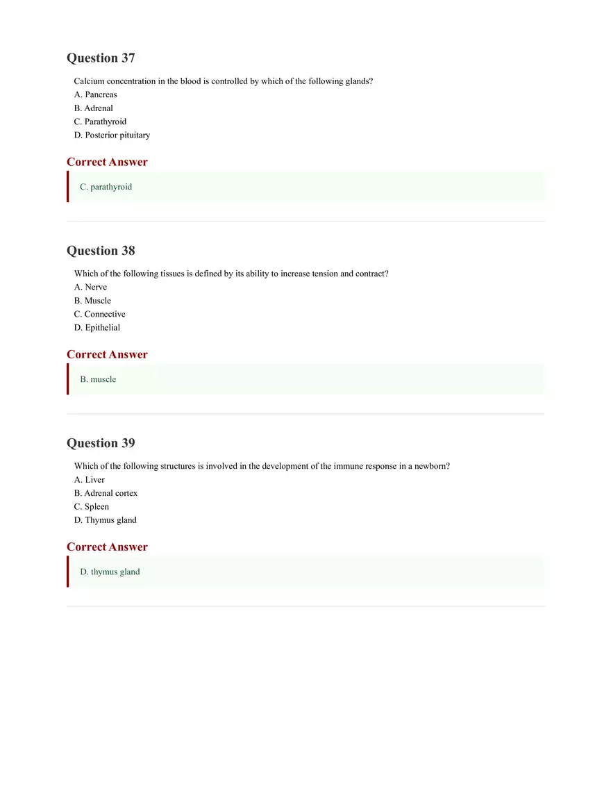 ATI Anatomy and Physiology Proctored Exam 2025 - Page 6