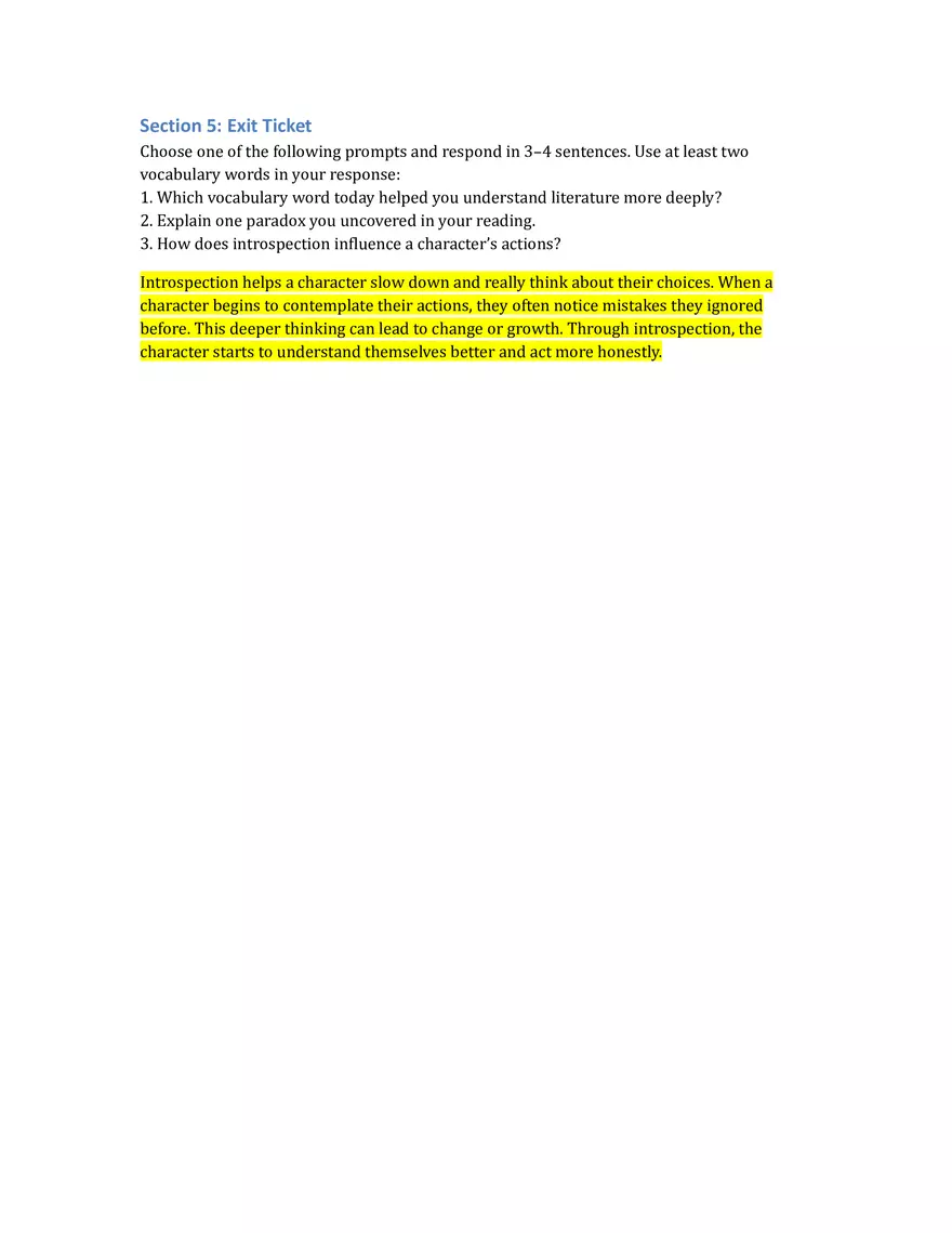 Vocabulary Mastery Worksheet (2025–2026 Term 2) - Page 4