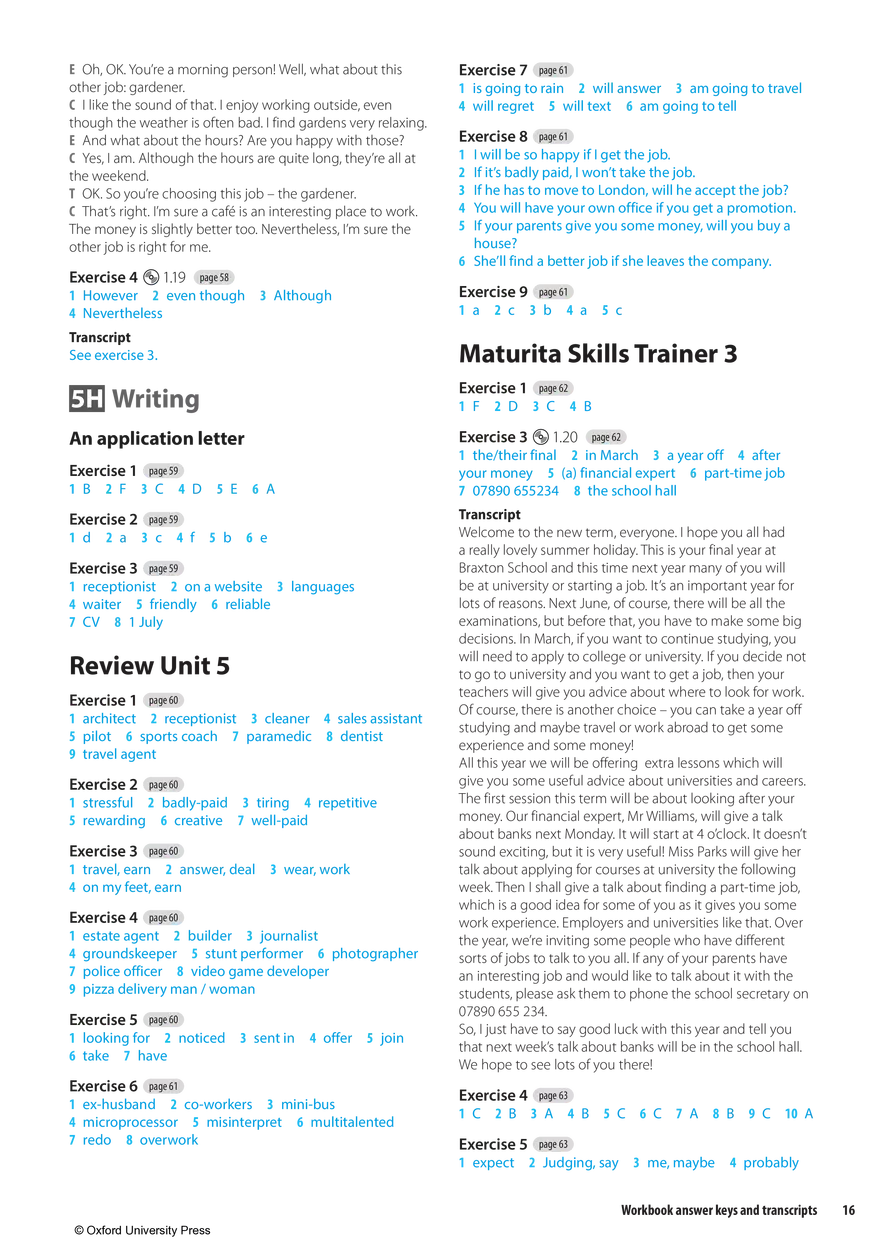Solutions 3rd Edition Pre-Intermediate WB Key - Page 8