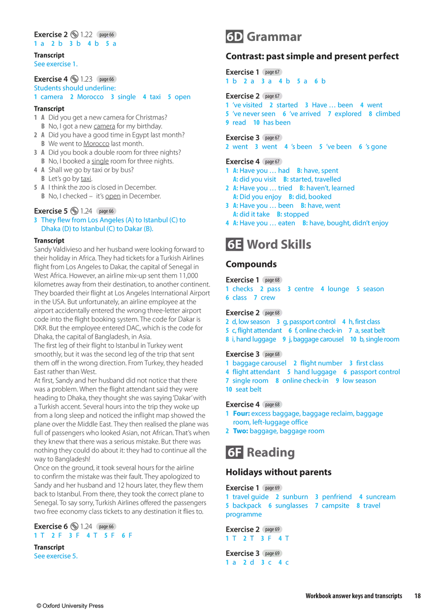 Solutions 3rd Edition Pre-Intermediate WB Key - Page 10