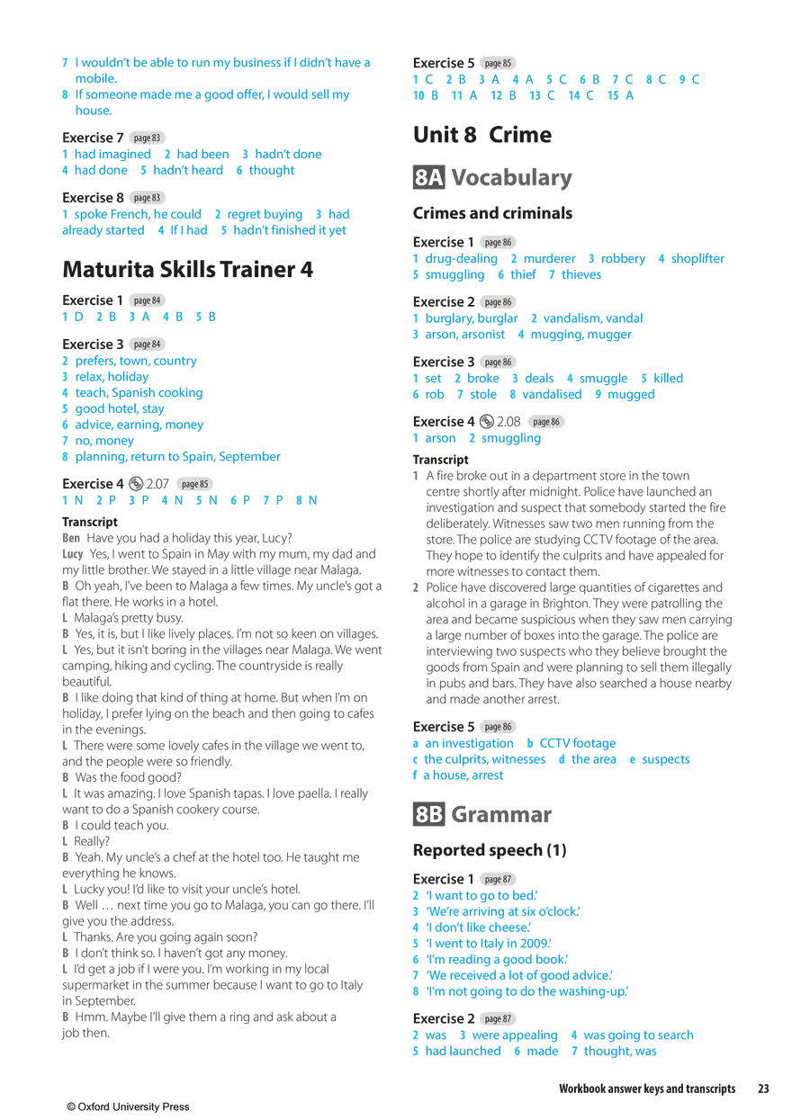 Solutions 3rd Edition Pre-Intermediate WB Key - Page 16