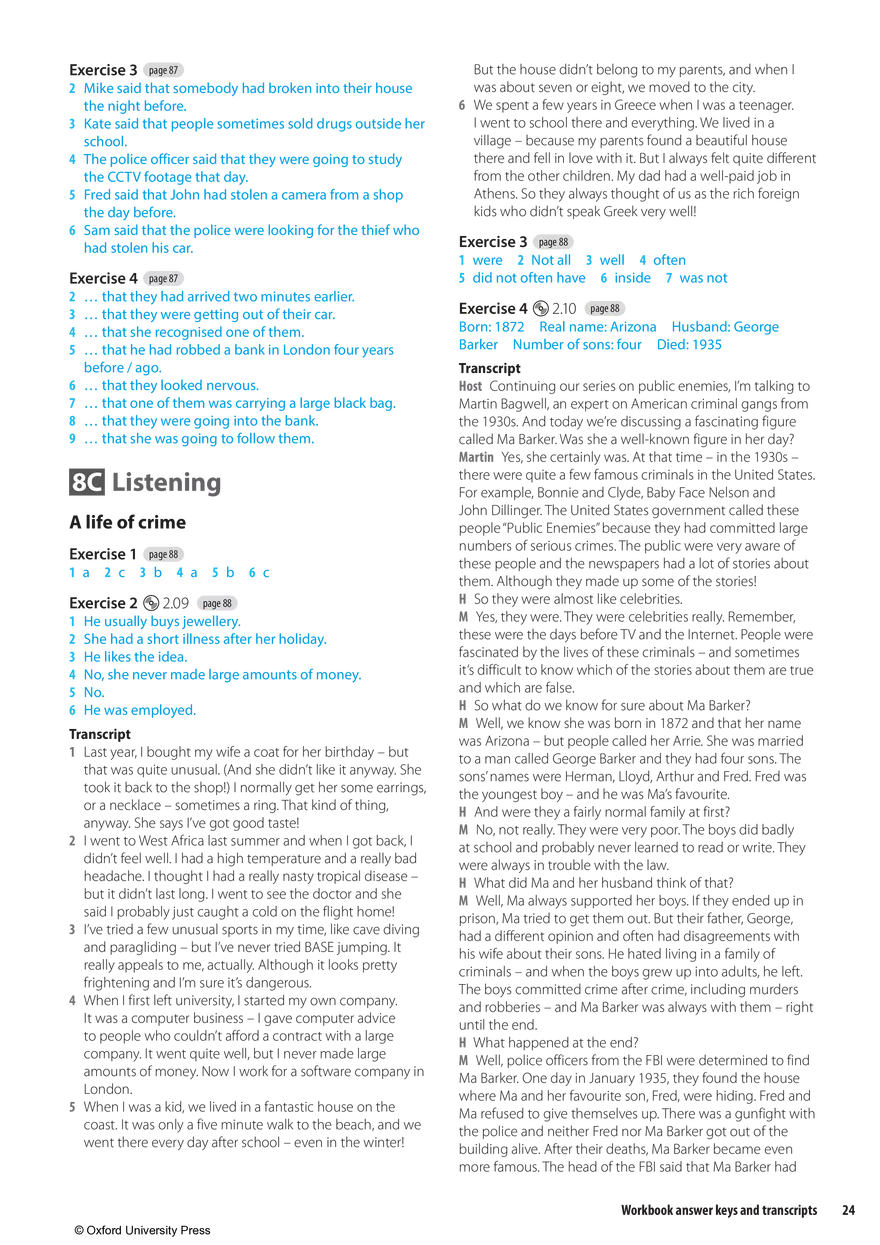Solutions 3rd Edition Pre-Intermediate WB Key - Page 17
