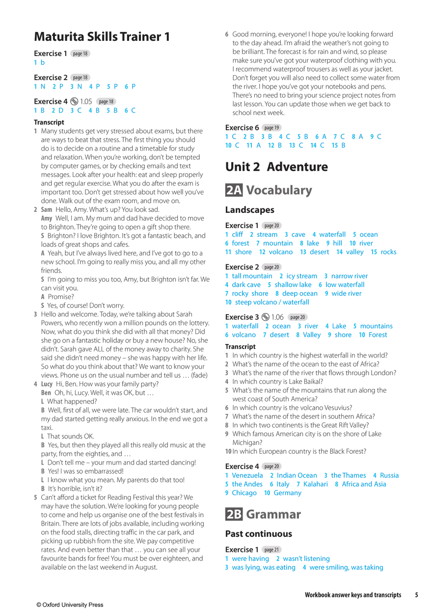 Solutions 3rd Edition Pre-Intermediate WB Key - Page 27