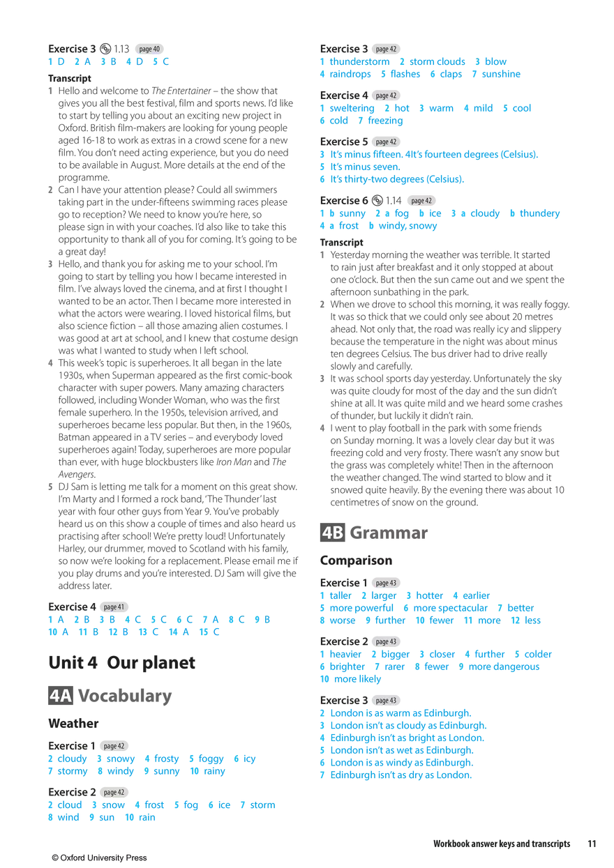 Solutions 3rd Edition Pre-Intermediate WB Key - Page 3