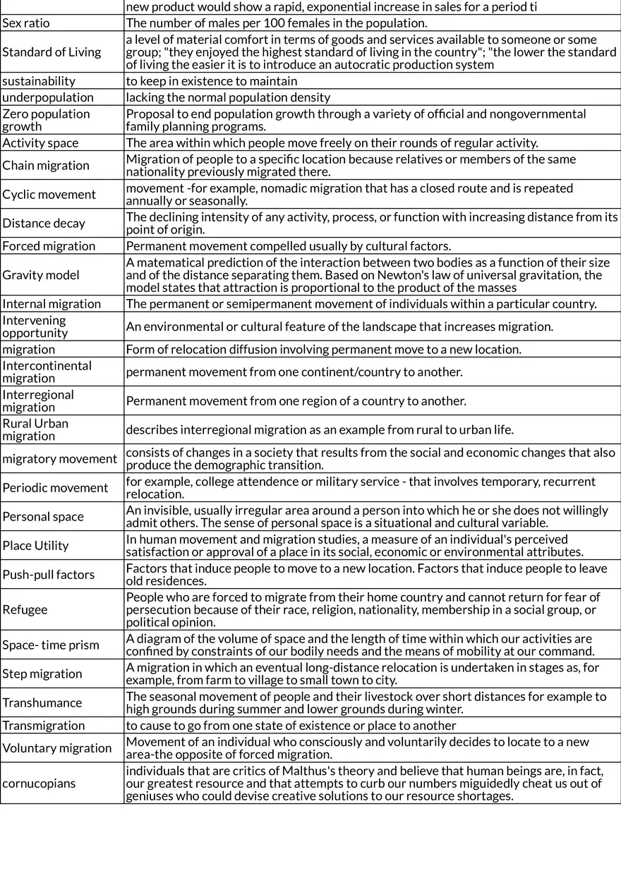 Population Concepts and Models in Human Geography - Page 2