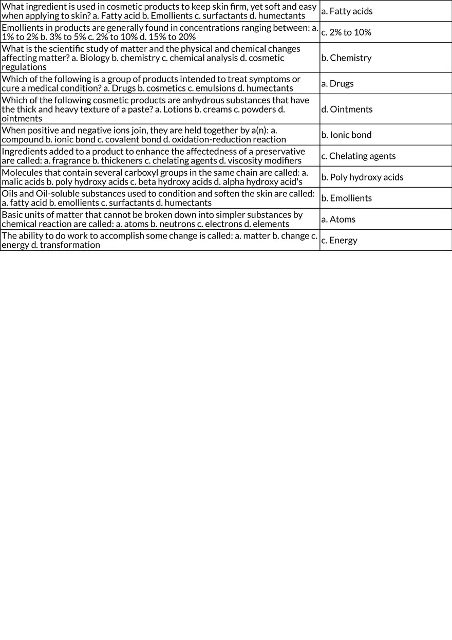 Basic Chemistry Matter, Elements, and Changes - Page 5