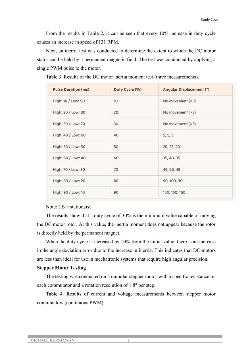 Analysis of Motor Training Module Performance - Page 12