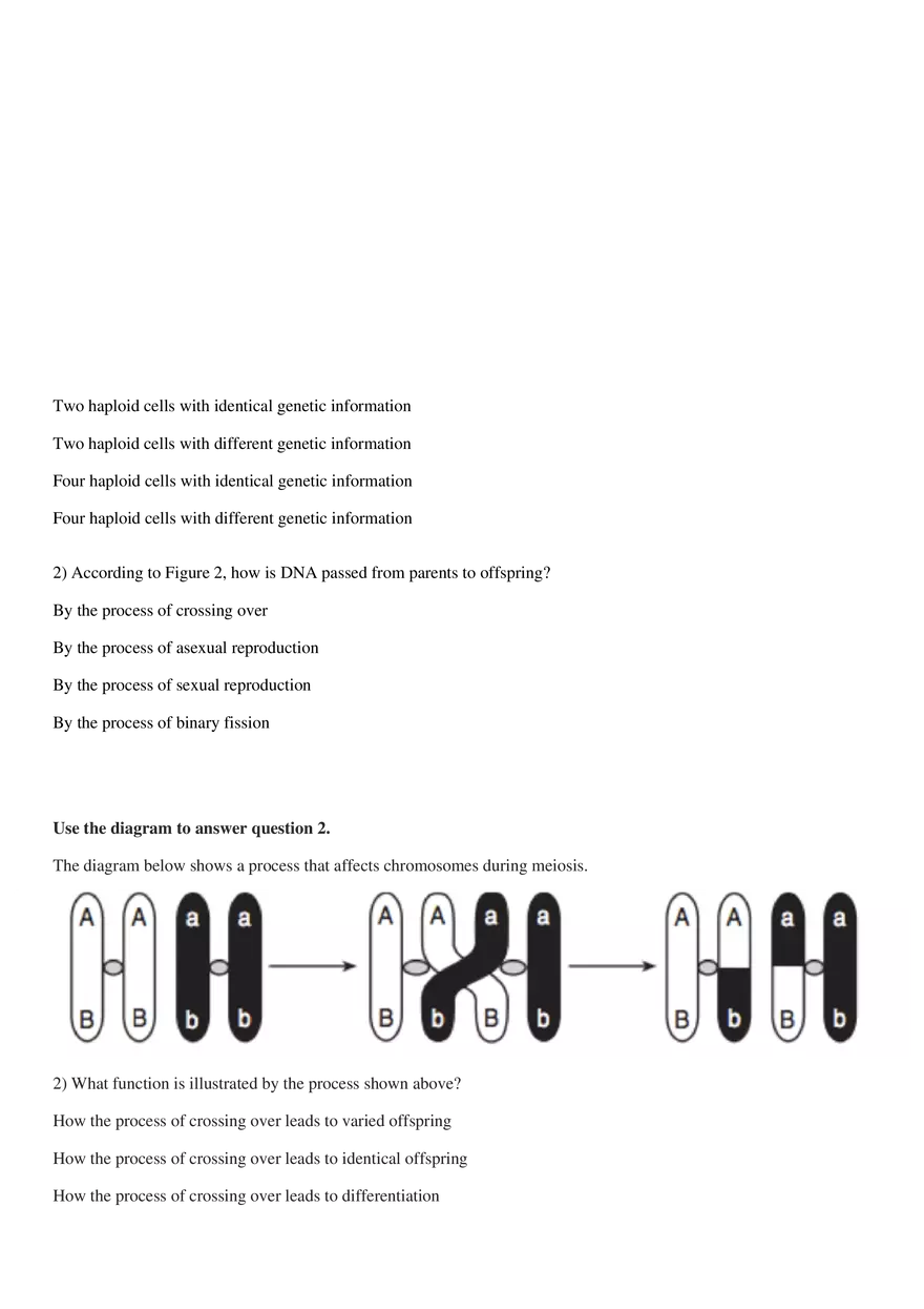 Biology EOC Mega-Review Packet - Page 3