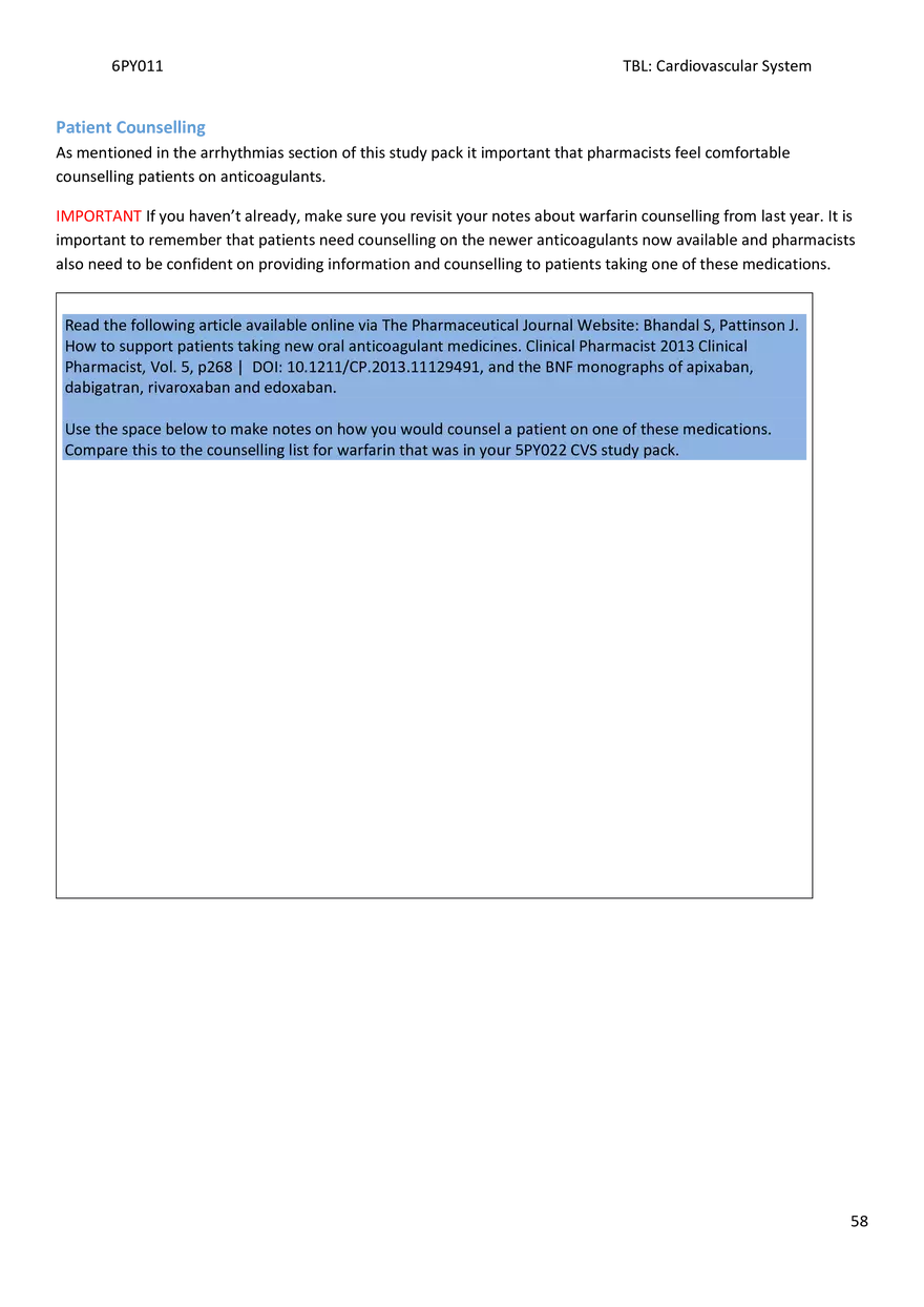 CVS Study pack 2025 6PY updated - Page 54