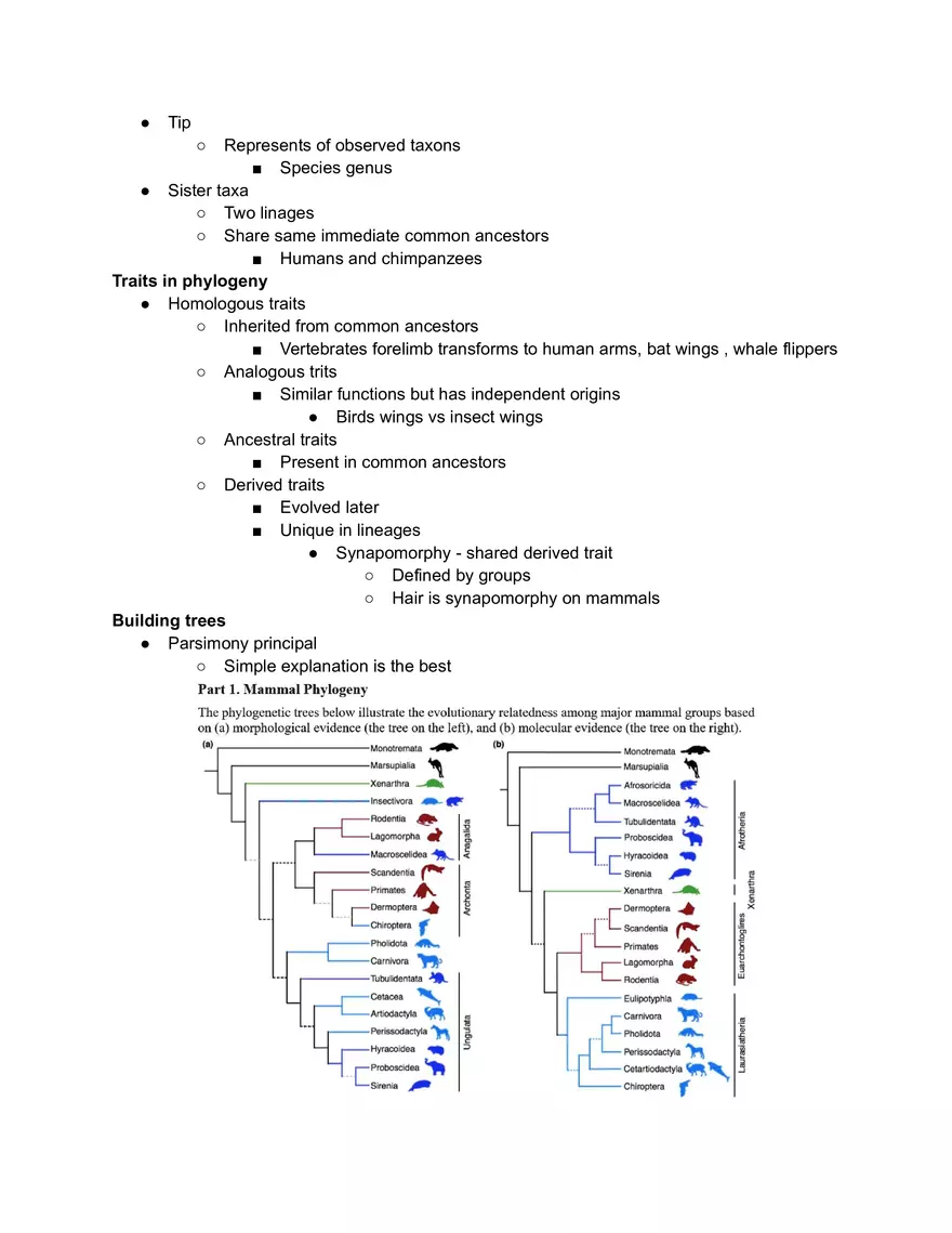 Taxonomy Short Notes - Page 2