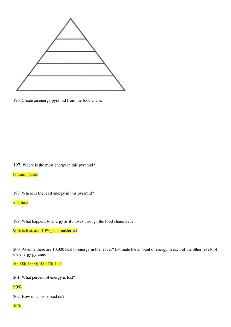 Biology EOC Review and Study Guide - Page 85