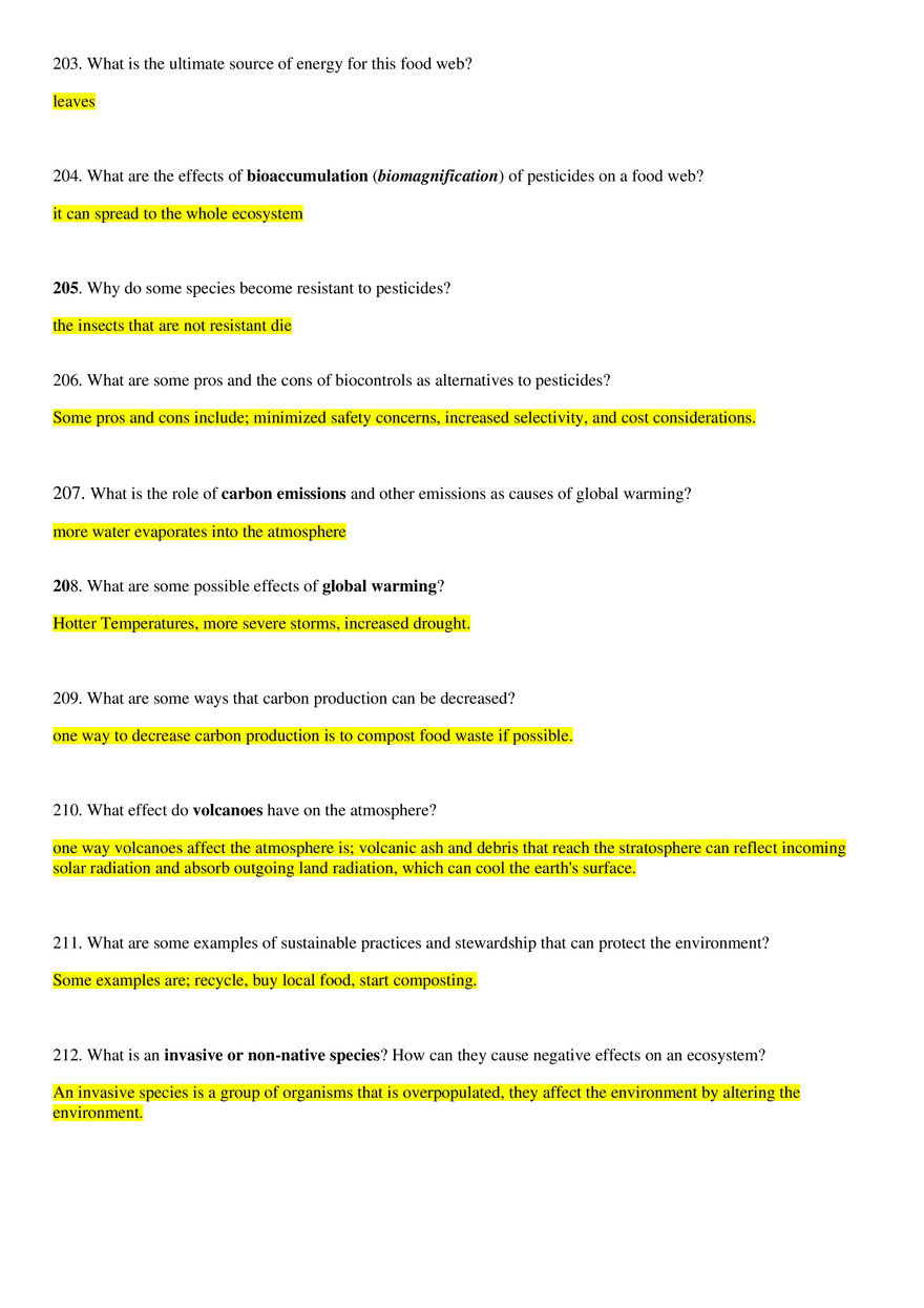 Biology EOC Review and Study Guide - Page 86